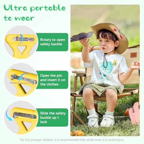 Image of ZORBES AirTag Holder Case Dino Pin Compatible with Apple Tag for Kids