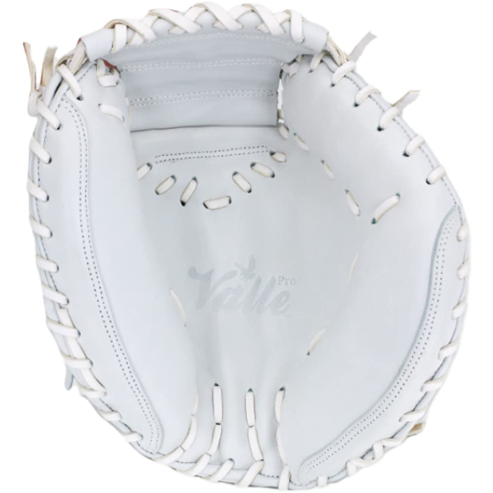 Valle E-27HW 27インチ トレーニングキャッチャーミット ホワイト Amazon | Valle Pro 27WT キップレザー 加重27インチ 野球キャッチャー