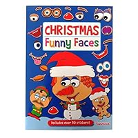 Squiggle Christmas Funny Faces Sticker Book