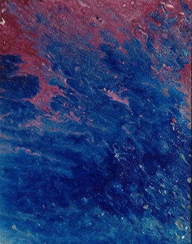 Flying to Pink - Original Painting with Acrylic & Pumice