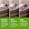 GhostBed Shredded Memory Foam Pillow with Adjustable Gel Memory Foam and Cooling Breathable Cover - Standard Size Shredded Memory Foam Pillows CertiPUR-US Certified 1-Pack #5
