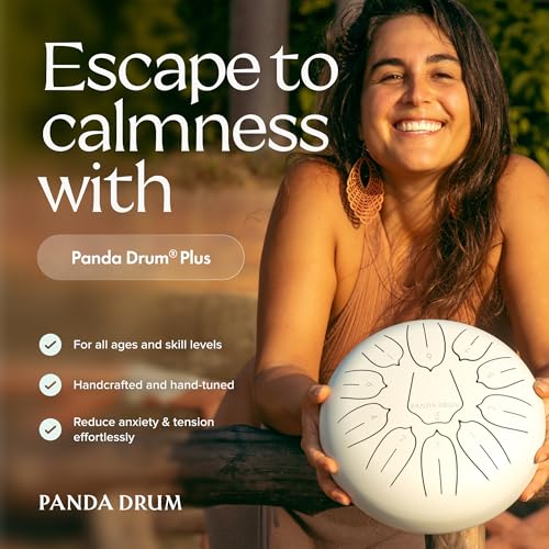 Pro (Sandstone) + Plus (White) | 432 Hz Steel Tongue Drums miniatura 3