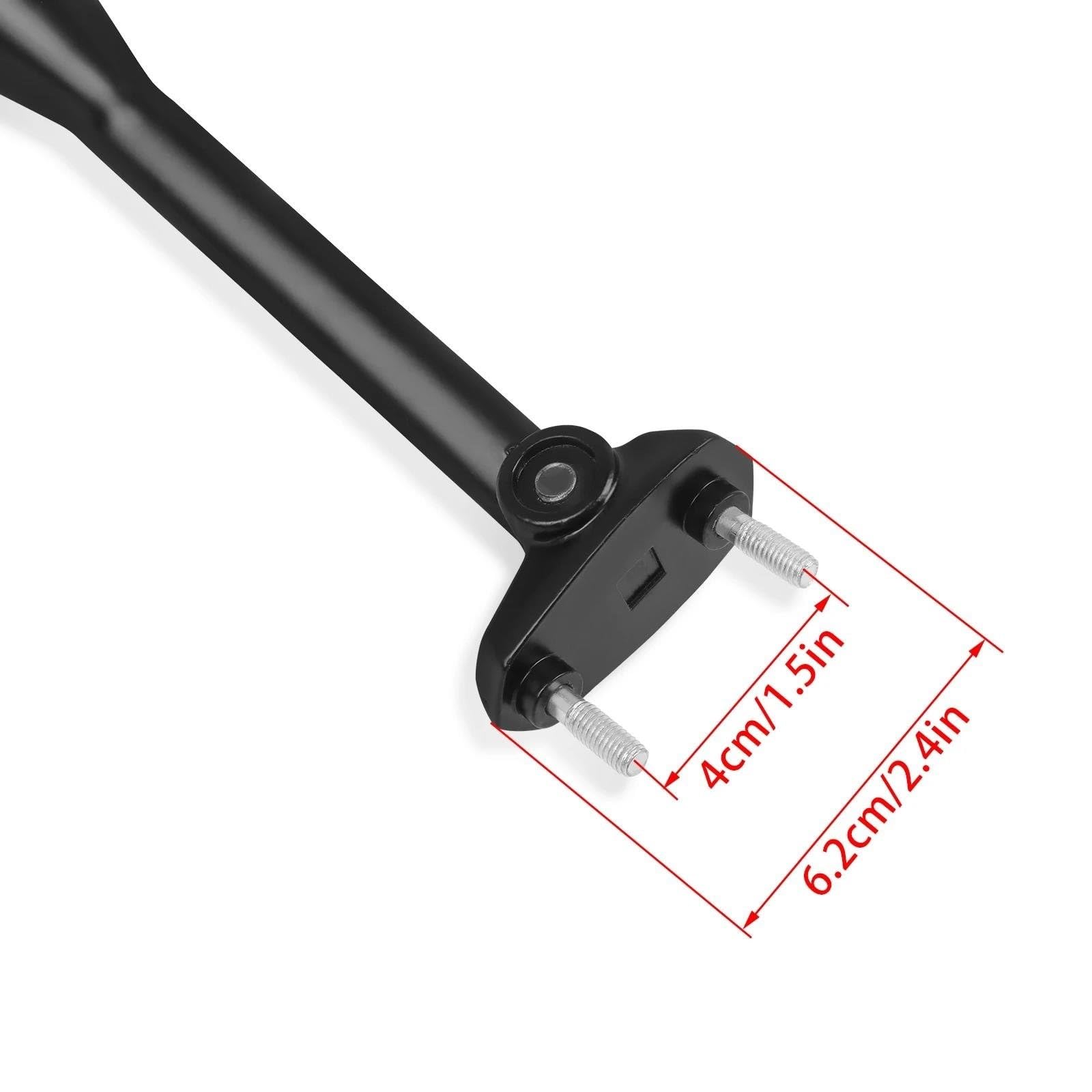 Rétroviseurs latéraux Rétroviseurs De Moto 1 Paire De Rétroviseurs Convexes Noirs Rétroviseurs Latéraux pour Kawasaki pour Ninja 1000 Z1000SX 2011-2019 Rotatif