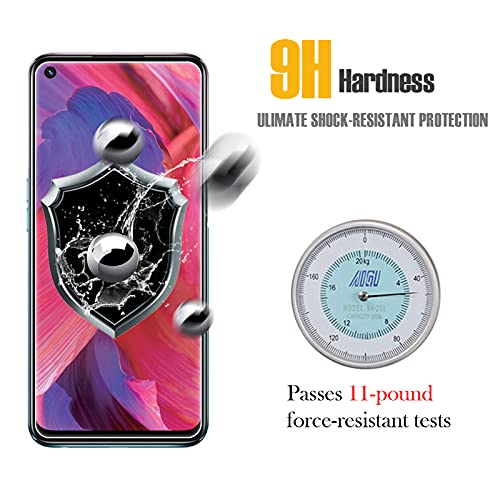 WFTE [2-Pezzi] Vetro Temperato per OPPO A53 5G/A73...