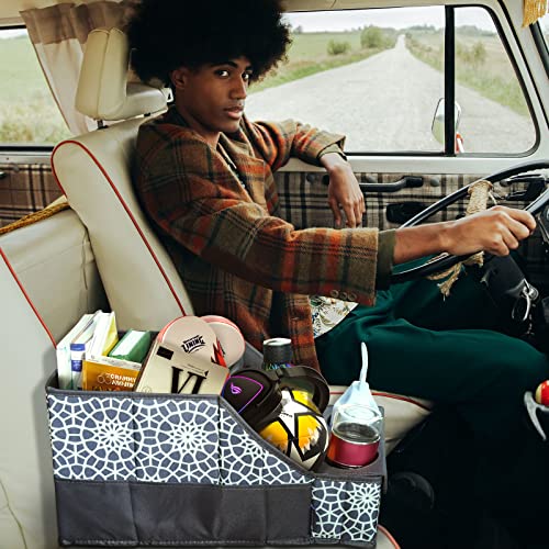 Car Seat Organizer- Backseat Car Organizer With 11 Storages Compartments And 2 Cup Holders, Car Organizers And Storage, Car Organizer Front Seat, Car Organizer Backseat For Travel Kids Accessories #TOP1