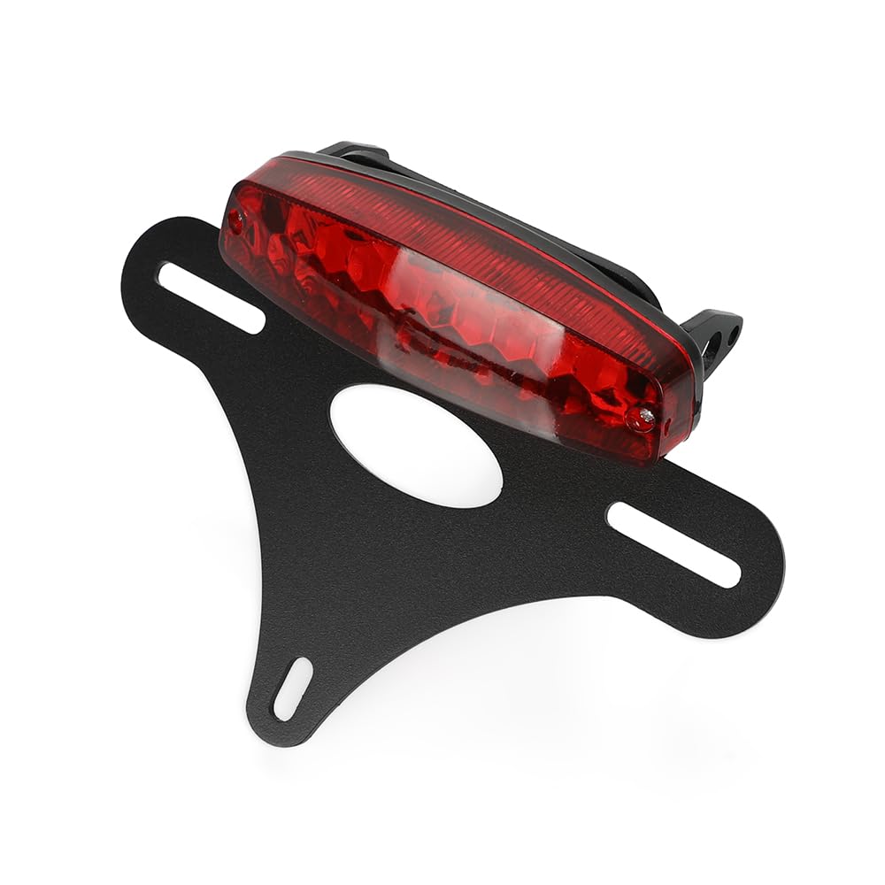 ZHUOWU 790 Duke Support Plaque Moto Court avec Éclairage LED pour 790Duke 2018-2024 890 Duke R 2020-2023 890Duke GP 2022