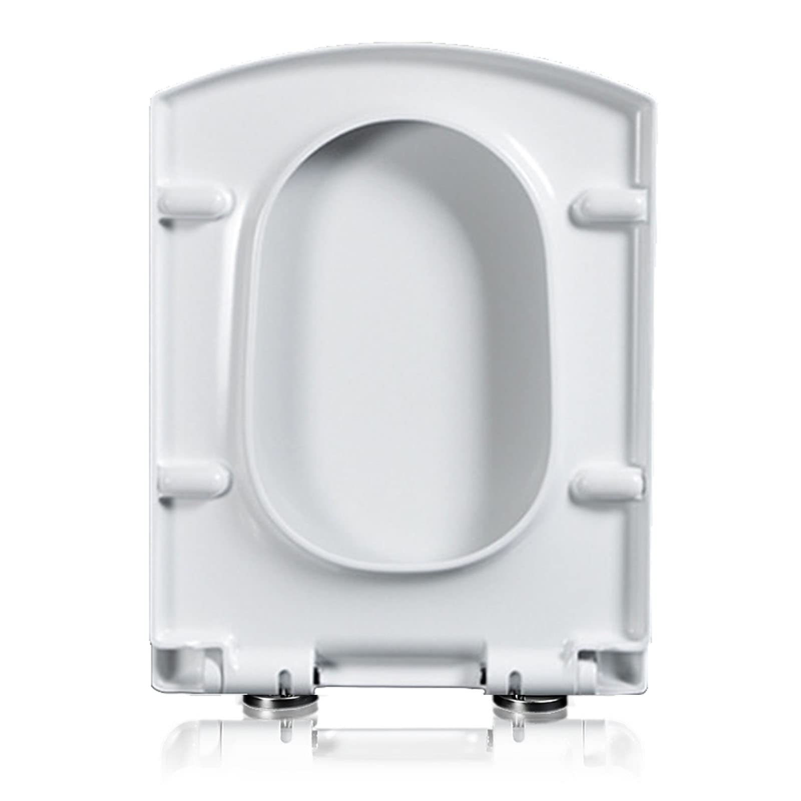 Soft Cushion, Quick Connect, Adjustable, Lightweight, Durable, Portable, User-Friendly, Compact, Toilet, seat, Close, Square, Release, Hinges