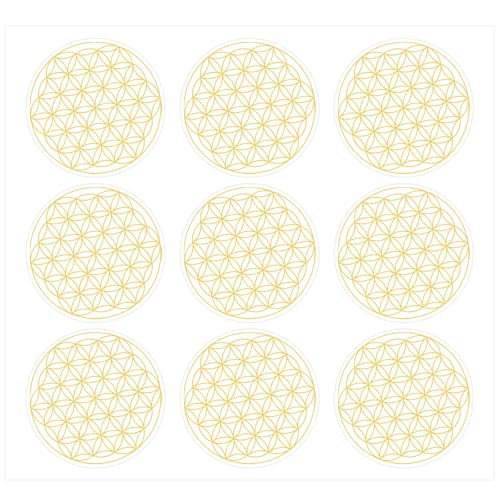 153 Stück Blume des Lebens Aufkleber Selbstklebend –...