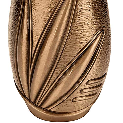 Vase Porte-fleurs En Bronze Pour Plaque Funéraire – Ligne PISSIDE RAMO – Modèle P.03.1353