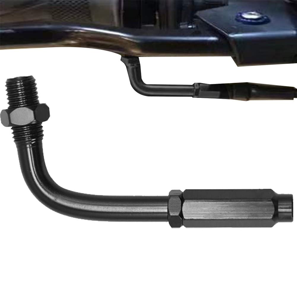 Wudaizhi Black 90° Accelerator Throttle Cable Adjuster Fit Universal Motorcycle Throttle Cable Mtb Bike Bicycle Accessories Motorcycle Parts