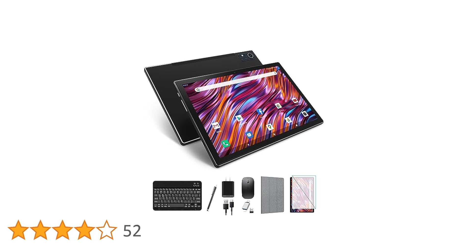 タブレット 16GB+128GB+1TB拡張 8コア MT6750 8000mA タブレット