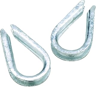 SEACHOICE Galvanized Wire, Rope Thimble, 1/2