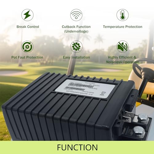 Image of 48V 275A 1510A-5251 1510A-5250 1510-5201 for Curtis DC Motor Controller 1510-5201 / 1510-5251 / 1510-5250 Compatible with Golf Carts Club Car 2000-2008