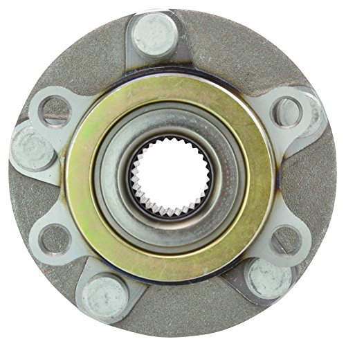 Image of TRQ Front Left and Right Wheel Bearing and Hub Assembly Set 2 Piece Compatible with 2008-2013 Nissan Rogue 2014-2015 Rogue Select 2007-2012 Sentra SE-R 2007-2012 Sentra SE-R Spec V
