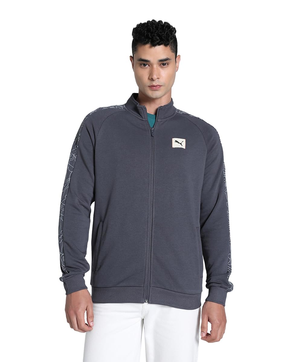 puma Men'S Cotton Standard Length A-Line Coat-picture-28