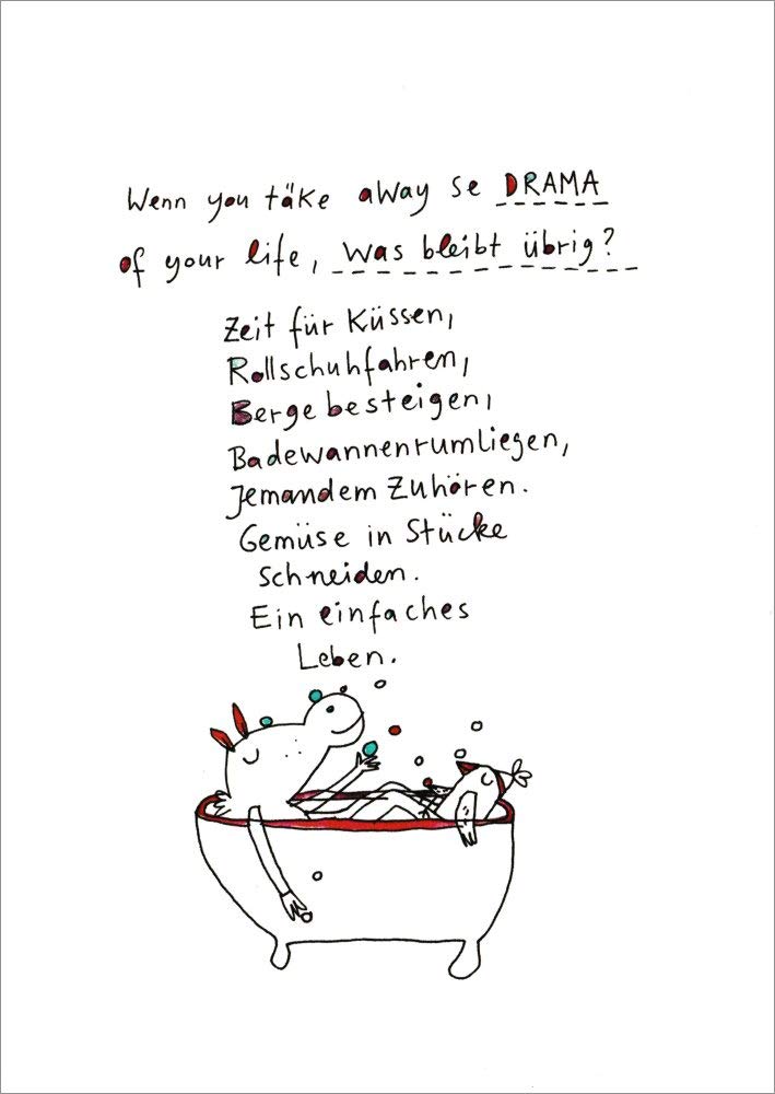 Postkarten-Komplett-Set Besinnliches "Karindrawings"