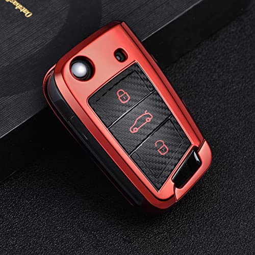 OATSBASF - Custodia per la chiave dell'auto con 3