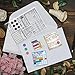 CHGCRAFT Reading Diary Clear Stamps Book Review Transparent Stamps Silicone Clear Stamp Seals for DIY Scrapbooking Photo Album Decoration, 4.3x6.3 inch
