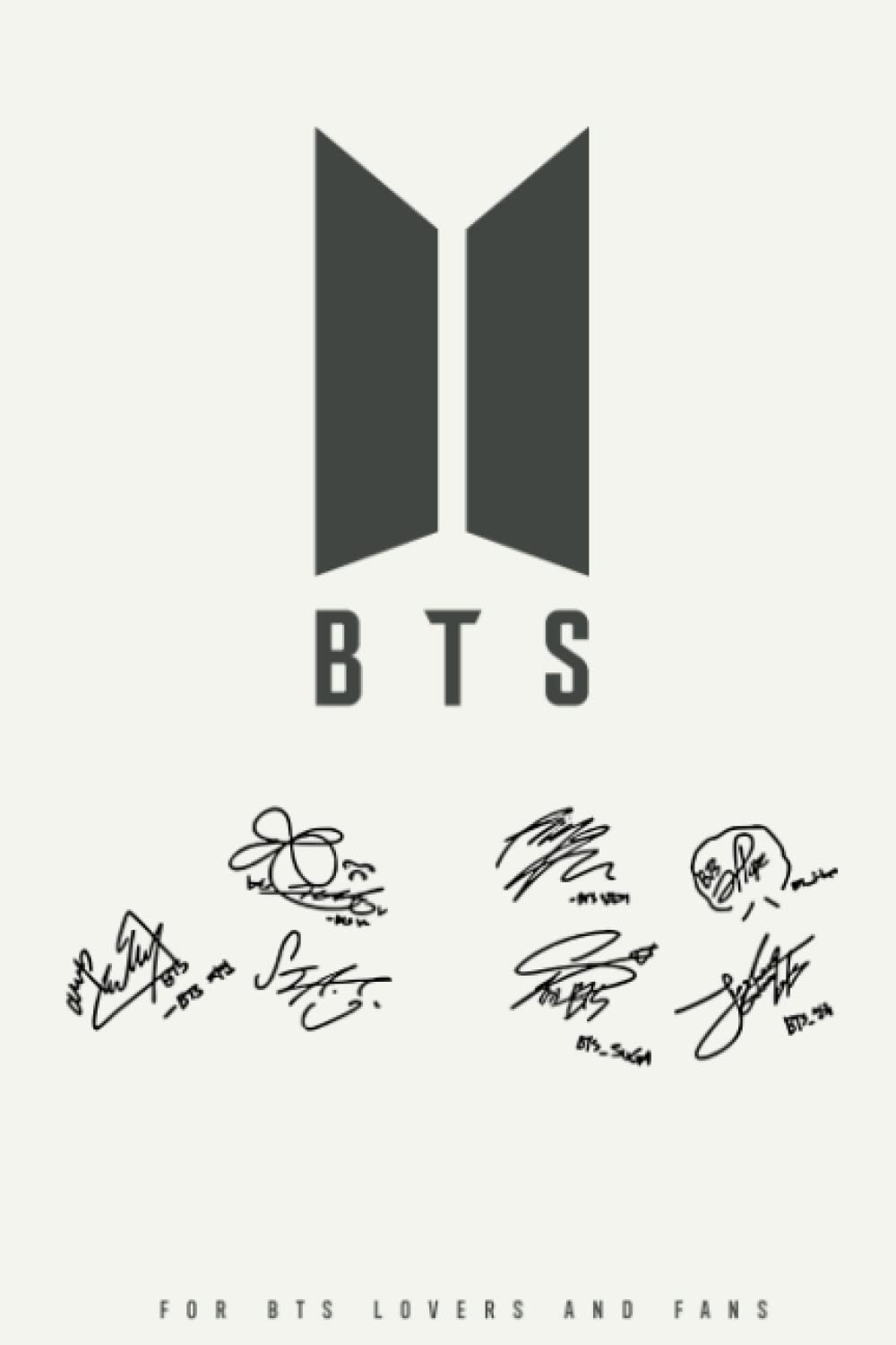 BTS lovers: Lined book