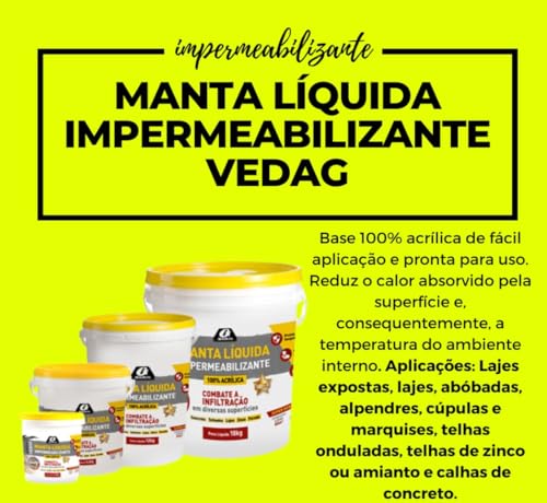 MANTA LÍQUIDA IMPERMEABILIZANTE 1,2KG BRANCA