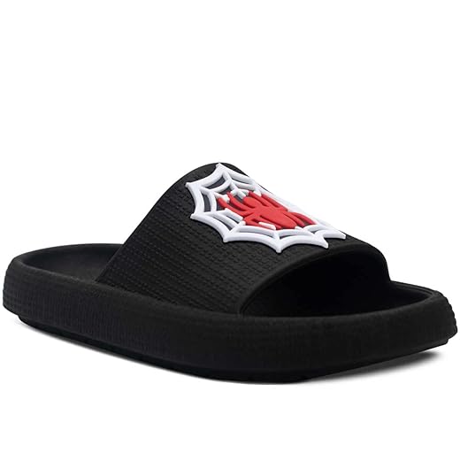 Chinelo Aranha Infantil Menino Nº 25 Ao 36 Slide Estilo Nuvem 12.83