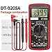 1pc DT9205A-1 Digital Multimeter Profesional Voltage Current Meter Test Capacitance Resistance Ohm(DT9205A Orange pro)