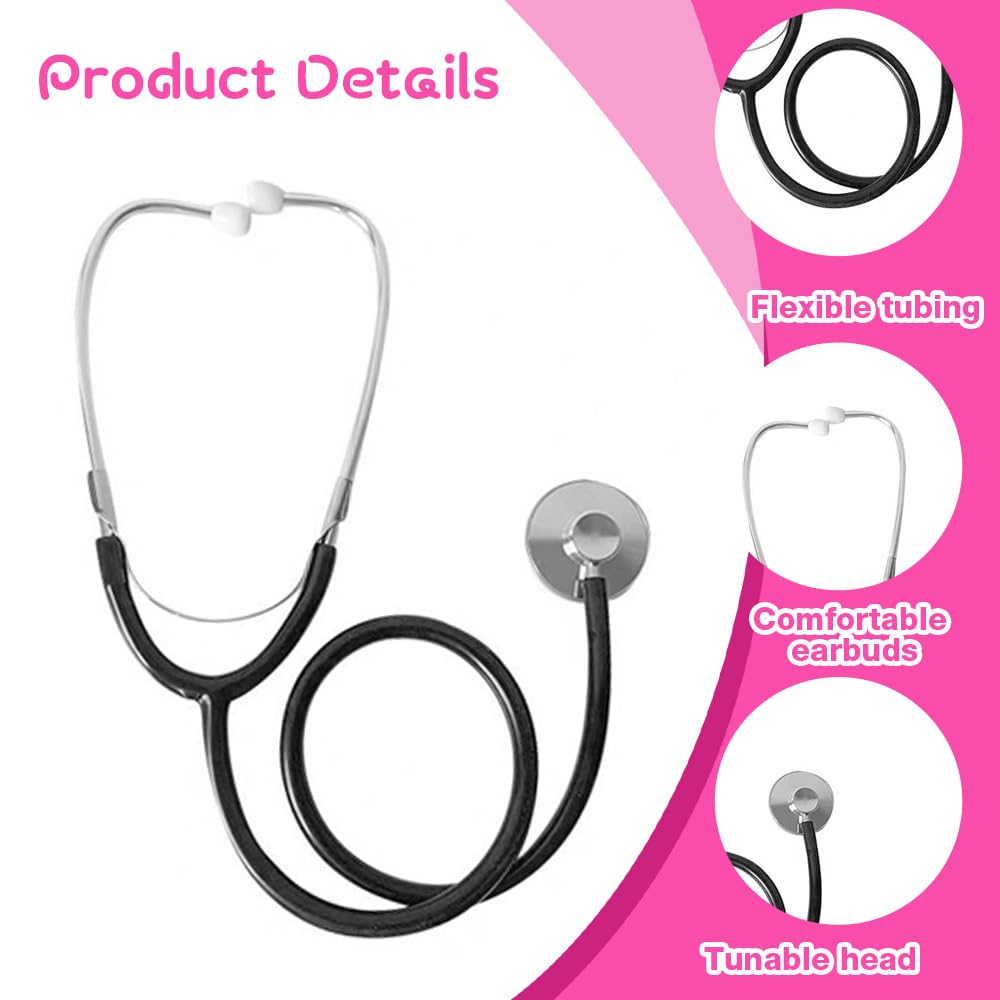 PLLYPE Doctor Costume for Boys Girls 6PCS Doctors Outfit Set including Accessories - Image 4