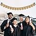 Congratulations Burlap Banner - 2023 Graduation Party Decorations - Rustic Congratulations Banner for Graduation Wedding Anniversary Retirement Birthday Party Supplies - 2023 Grad Decorations
