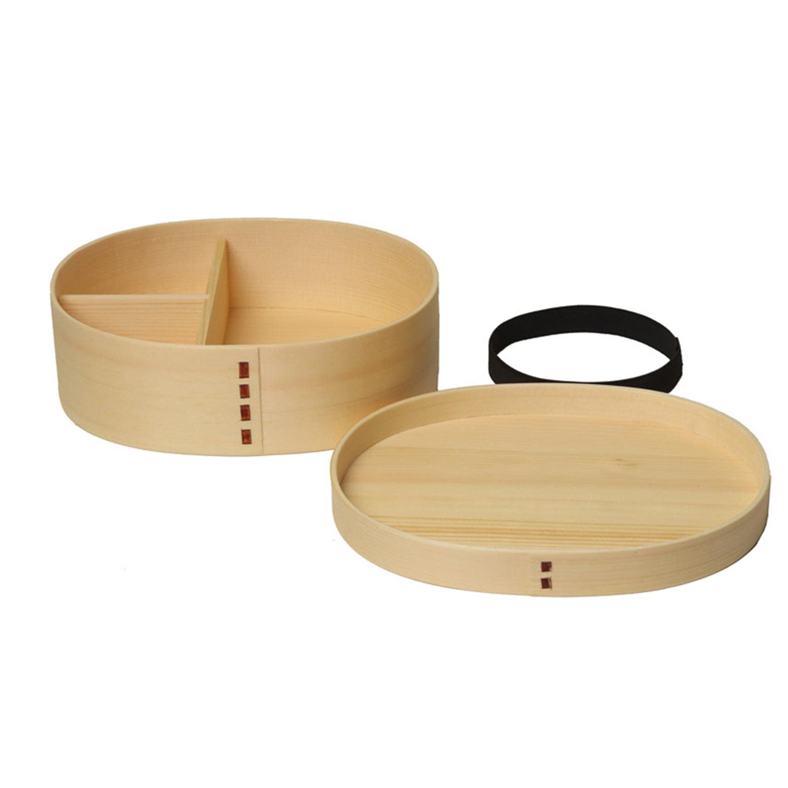 MERIGLARE Lot de 2 Boîtes à Lunch Japonaises à avec Couvercles, Portables pour Le Camping