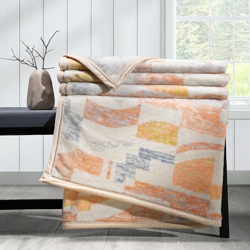 Image of MYTRIDENT Home Essential Flannel Printed Blanket for Winter Double Size (220 cm x 240 cm), 290 GSM, Logan
