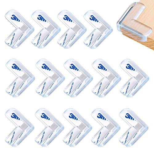 Protector de Esquina HALOVIE, 14pcs Protecciones de Esquina Bebes y Niños para...