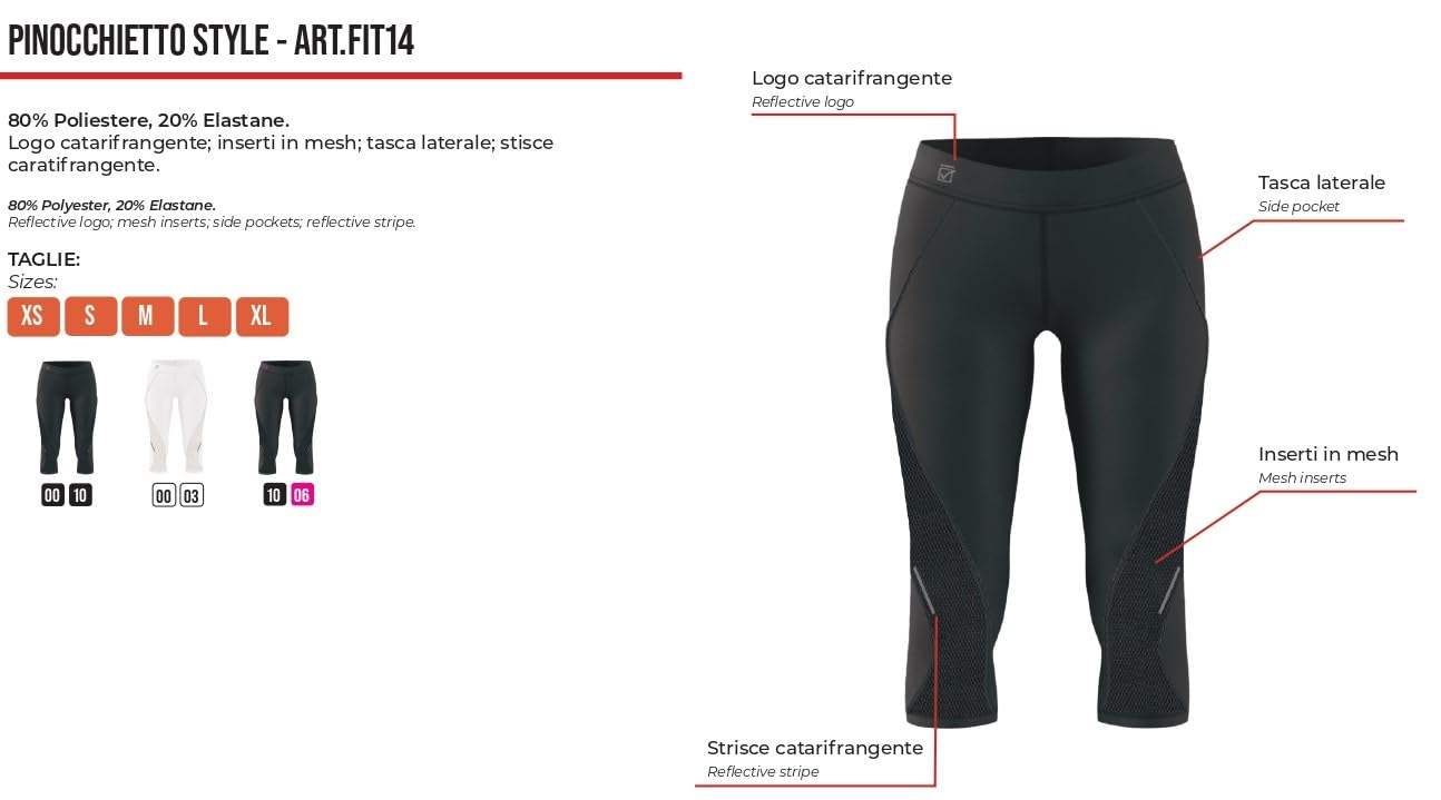 givova Fit14 - Pantalones de compresión Mujer