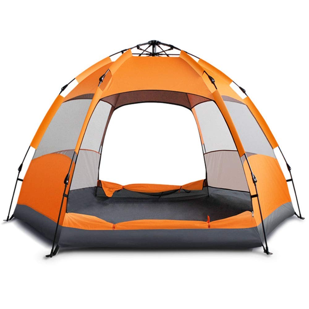 Amazon.co.jp: テント アウトドア用品防雨六角ビッグテント旅行
