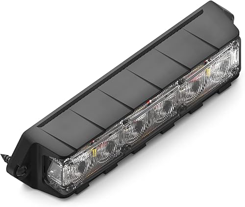 Miniatura 3 de Feniex Industries - Luces de advertencia LED profesionales de montaje en superficie de Fusion-S (azul) para emergencias, obras públicas y grúas