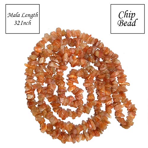 Image of Reiki Crystal Products Certified Natural Crystal Stone Chip Mala Necklace Collection for Men & Women, Reiki Energized Gemstone Jewellery for Meditation, Yoga, Spiritual Styling & Everyday Wear, Multiple Stone Variants