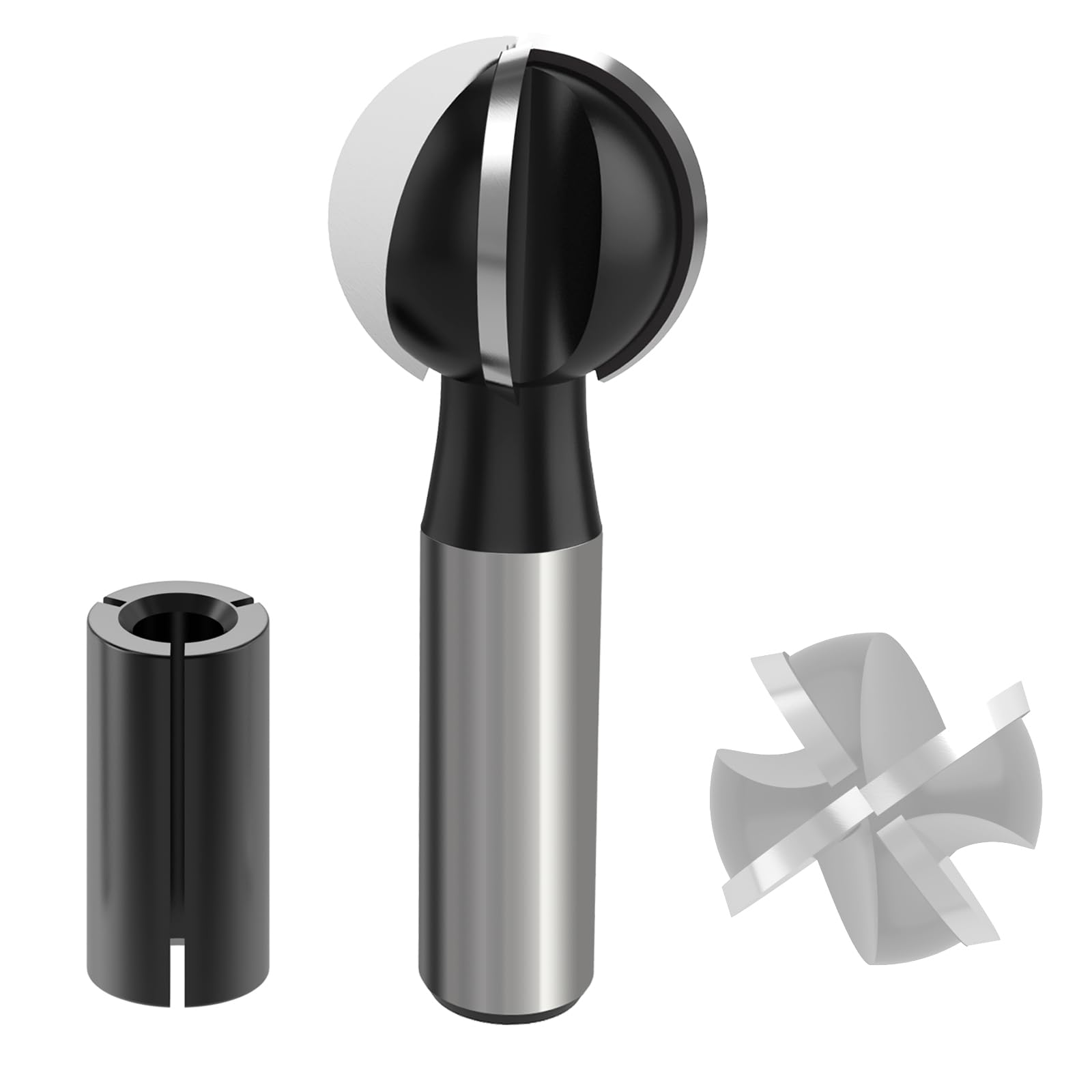 Snapklik.com : 1/2 Inch Shank Cove Box Router Bit 1-Inch Cutting ...