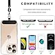 Anfire Handyband Universal für alle Smartphones, Handy Lanyard zum umhängen mit Pad,Handyband Kordel Kette für Outdoor, Reise, Unterweg Handy-Halterung,Einstellbar und Abnehmbar, Blau