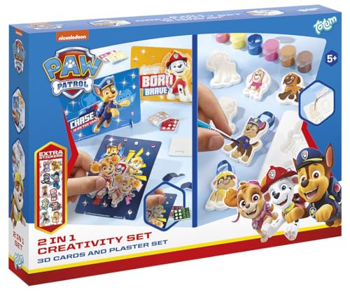 Knutselset Paw Patrol coffret de loisirs créatifs 2in1