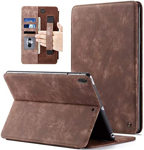 BELKA Case for iPad Pro 12.9 inch 2018, [Support Apple Pencil 2nd Gen Charging] [Hand Strap] Luxury Leather Folio Flip Cover with Auto Sleep/Wake for iPad Pro 12.9" 2018 - Brown