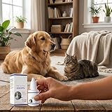 Ohrentropfen Für Hunde,10ml natürliche juckreizlindernde Tiefenreinigung | Ohrenspülung Tropfen Zur Juckreizlinderung - Für Pflege Bei Rötung Schwellung Geruch Ohrenschmalz Bei Welpen Kätzchen