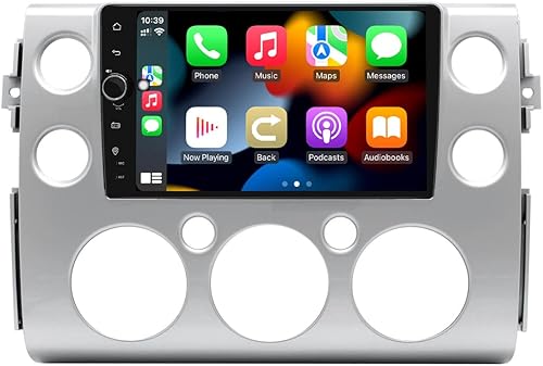 Joying 9 pulgadas coche multimedia Android 10 sistema de navegación autoradio para 2007-2014 Toyota Fj Cruiser Radio Carplay pantalla táctil unidad