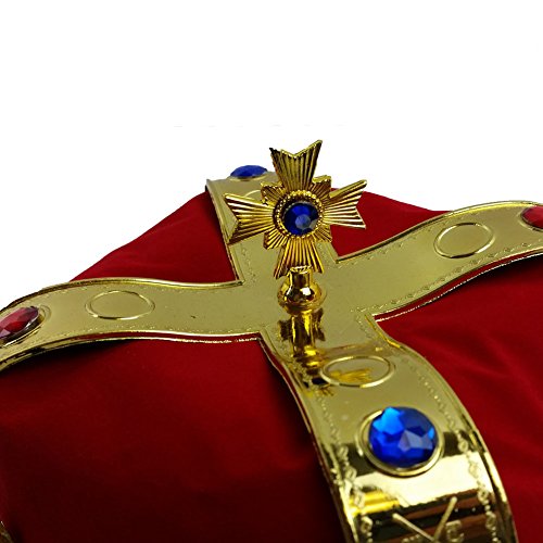 Tigerdoe Kings Crown And Scepter - King Costume Accessories - Royal Costumes - Dress Up #TOP3