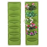 【Ocasiones adecuadas】 Esta bolsa de siembra adecuada para la decoración del hogar, cafetería, paredes exteriores e interiores, restaurantes, oficinas de edificios comerciales con balcón y otras ocasiones, que pueden crear la atmósfera natural y el espacio verde.