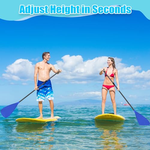 Image of Hollowfly 4 Set 3 Piece Sup Paddle Adjustable Paddle Board Paddles