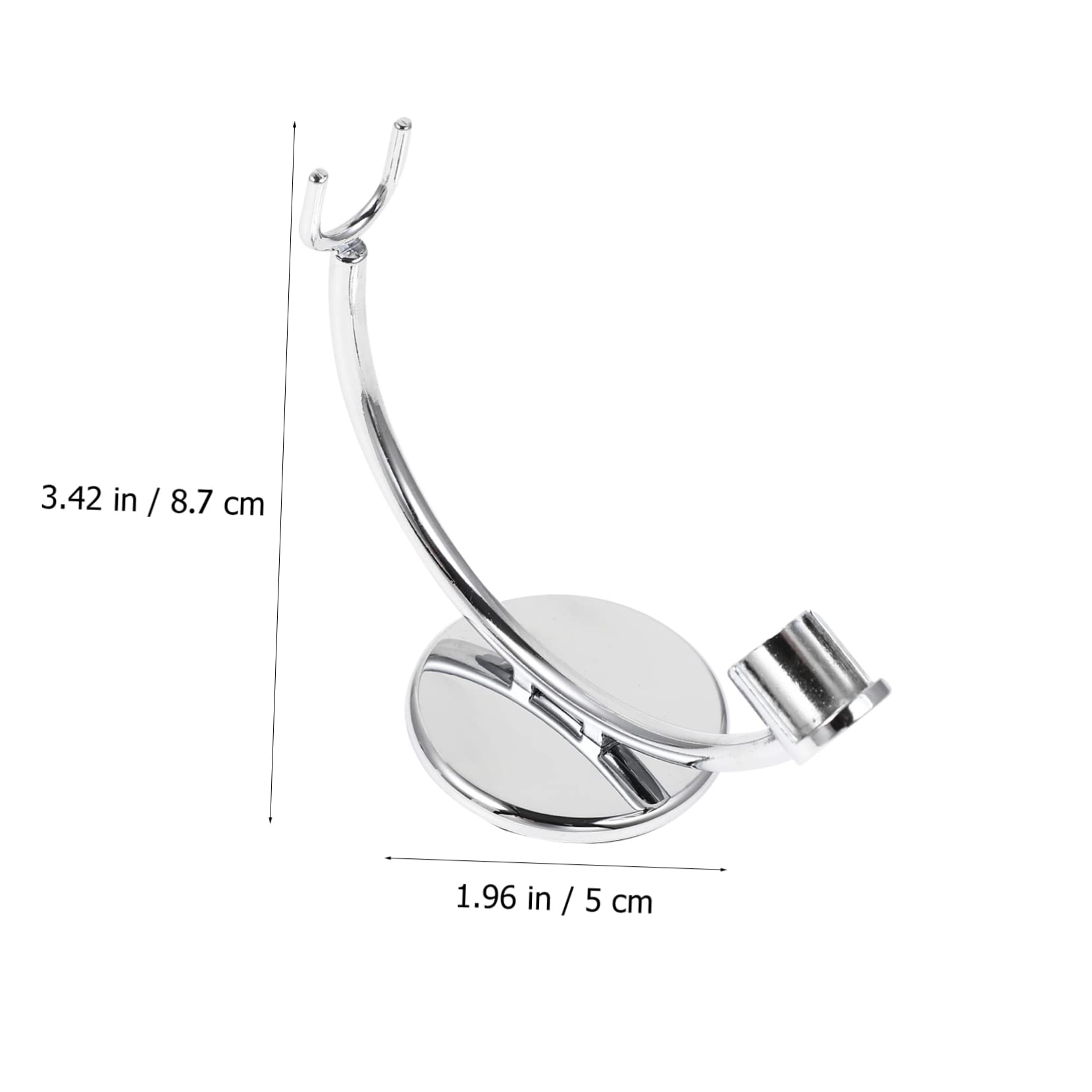 3pezzi Supporto Per Rasoio Da Barba Inossidabile Con Base Antiscivolo Organizer Per Rasoi Da Uomo Per Bagno Ordinato e Pulito