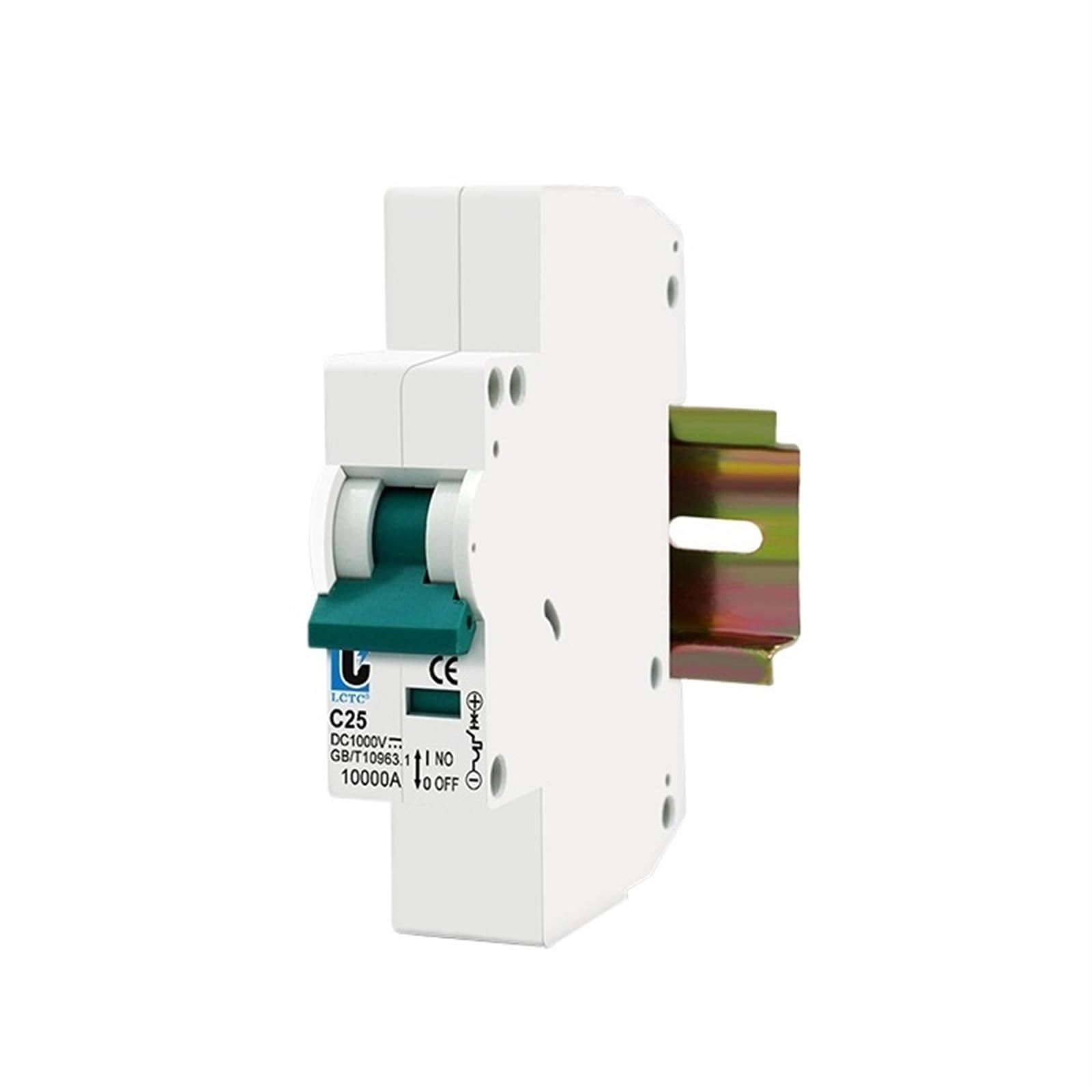 JNVFTCUX 1 Pole Mcb Circuit Breaker DC 1000V 6A 10A 16A 20A 25A 32A 40A 50A 63A for Photovoltaic PV Breakers System(20A)