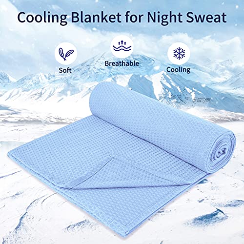 Laghcat Cooling Blankets, Summer Bamboo Blankets For Hot Sleeper Night Sweat, Thin Blanket Cold Cool Lightweight Cooling Blanket For Couch Bed, Blanket Cozy Soft For All Season Use #TOP6