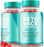 (2 Pack) Keto Pure ACV Gummies, KetoPure Keto ACV Gummies, Apple Cider Vinegar Supplement, All Natural Keto+ACV Vitamin Gummy, Keto Plus ACV Gomitas Reviews (120 Gummies)