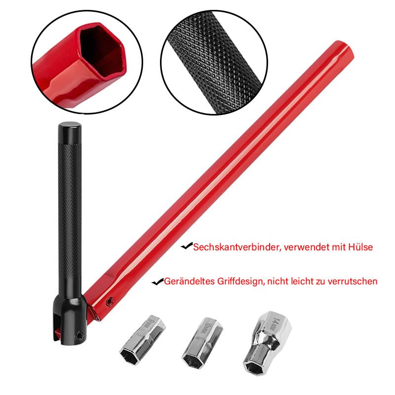 KS Tools 123.0040 Serie Di Chiavi Per Dadi Dei Rubinetti, 6 Pz - Foto 8