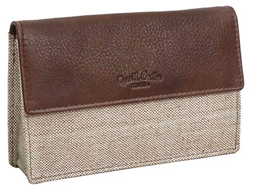 Preisvergleich Produktbild Gusti Leder 'Barney' E-Zigarettentaschen Tasche Liquidflaschen Utensilientasche Braun Leder